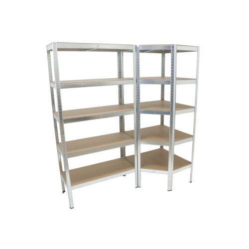 Matabro AKČNÝ SET Regálový systém MB-SH01 a MB-SH03 | 2 diely | 1600 x 700 x 1800 mm SET-RE01001