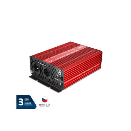 Menič napätia GETI GPI 2012 12V/230V 2000W USB 04230590