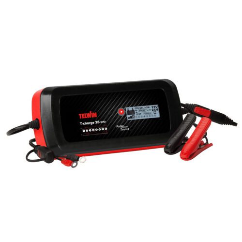 Microprocesorová nabíjačka autobatérií T-Charge 26 EVO Telwin 807595