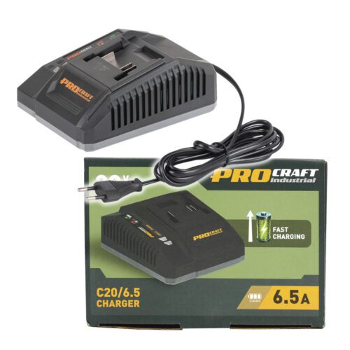Nabíjačka pre 20V Li-ion batéria Procraft Industrial C20/6.5 | C20/6.5 C20/6.5