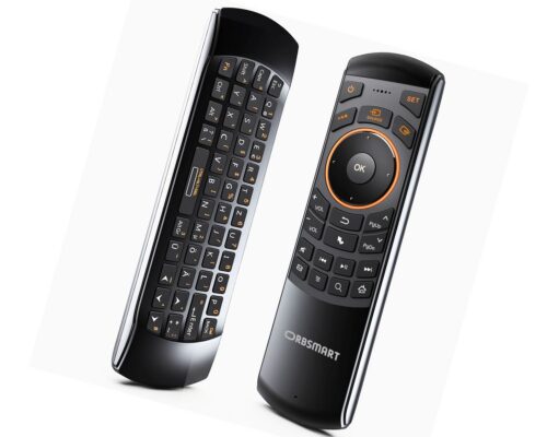 Orbsmart AM-1 airmouse s klávesnicou a IR učením 3v1
