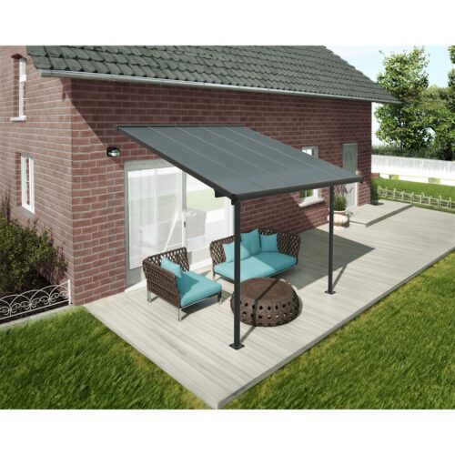 Palram Capri 3000 antracit 3 x 3 hliníková (montovaná) pergola 705599