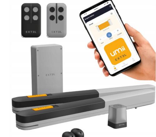 Pohon pre 2-krídlovú bránu EXTEL 761003P Wi-Fi 250kg – Obrázok 2