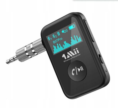 Prenosný Bluetooth 5.0 AUX prijímač s batériou 1Mii B07PRO APTX HD LL