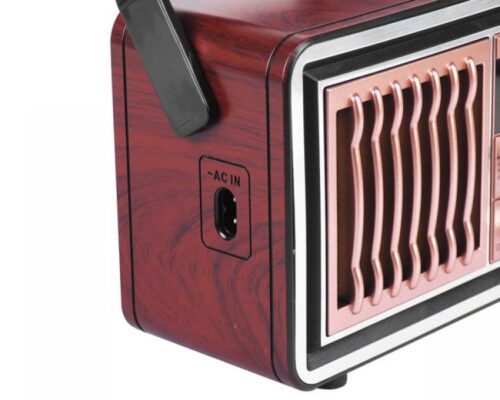 Retro rádio FM LTC DRAWA LX066BTR ružové – Obrázok 2