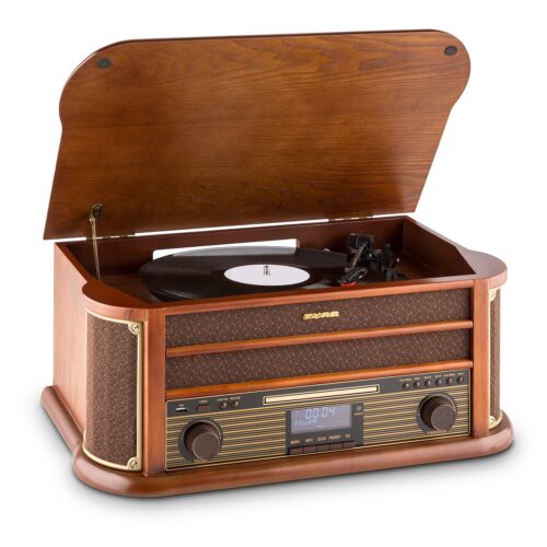 Retro stereo zariadenie Auna Belle Epoque 1908