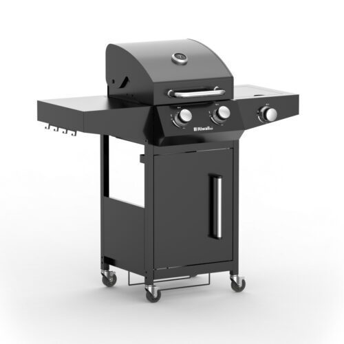 Riwall PRO RGG 21 plynový gril 10 kW s dvoma horákmi a bočným varičom GB01A2401113B_cz_sk