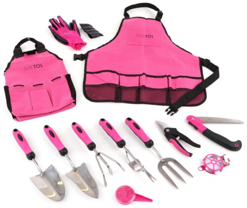 SIXTOL Záhradné náradie PINK 12