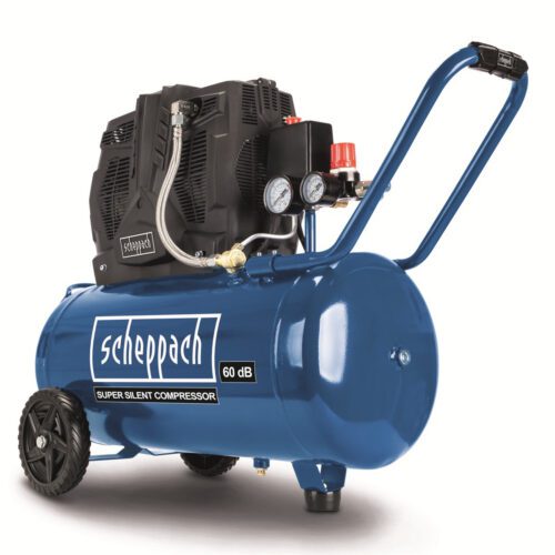 Scheppach HC 51 Si tichý bezolejový dvojvalcový kompresor 50 l 5906141901