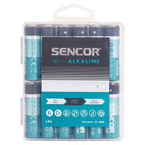 Sencor SBA LR6 24 BOX AA Alkalická batéria LR6 AA