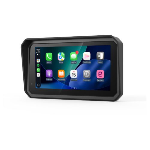 Sencor SCT MC600BW CarPlay a Android Auto displej pre motorku