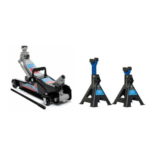 TAGRED AKČNÝ SET Hydraulický nízkoprofilový zdvihák (hever) 2