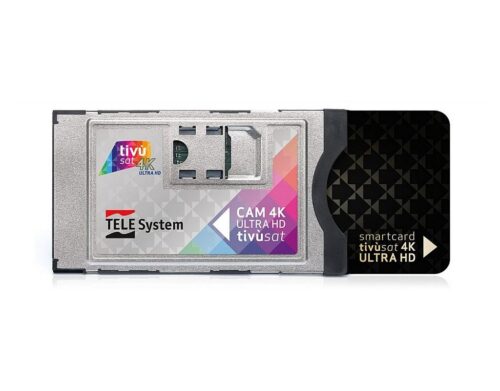 TiVusat Telesystem SmarCam 4K ULTRA HD CI+ vrátane čiernej čipovej karty