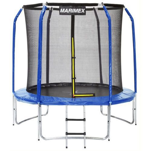 Trampolína Marimex 244 cm + ochranná sieť + schodíky ZADARMO 19000080