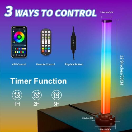 YAMYONE SPL-FLL003 Smart RGB Bar Rhombus LED – Obrázok 2