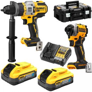 Aku kombinovaná sada DeWALT DCK2052H1E1T POWERSTACK 18V (1 x 1