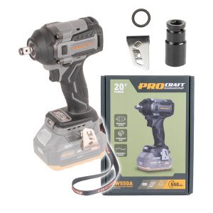 Aku rázový uťahovák Procraft Industrial IW550A (bez batérie a nabíjačky) | IW550Abb IW550Abb