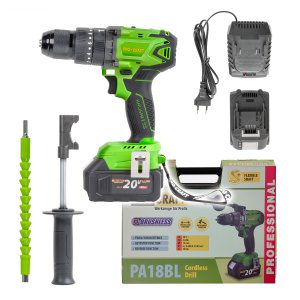 Aku vŕtací skrutkovač s príklepom Procraft PA18BL 1 batéria | PA18BL 1B PA18BL 1B