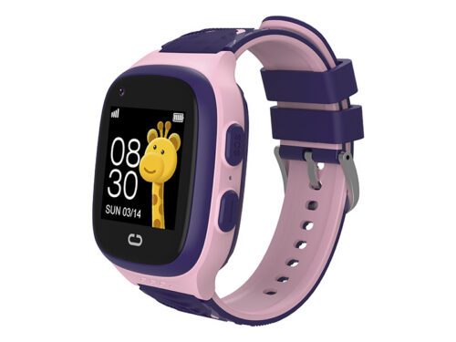BLOW KIDS K18 4G GPS Smartwatch pre deti s videohovorom a SOS Farba: Ružová