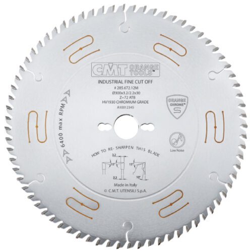 CMT Orange Tools CMT CHROME Pílový kotúč pre pozdĺžne a priečne rezy - D350x3