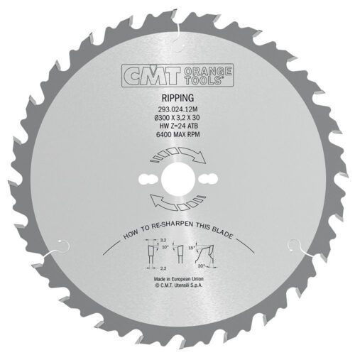 CMT Orange Tools CMT Industrial Pílový kotúč pre pozdĺžne rezy - D350x3