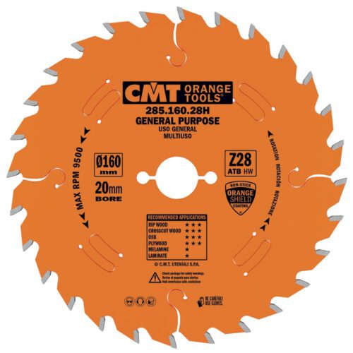 CMT Orange Tools CMT Orange Industrial Pílový kotúč pre pozdĺžne a priečne rezy - D260x2