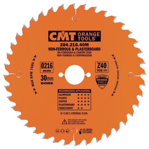 CMT Orange Tools CMT Orange Pílový kotúč na neželezné kovy a plasty - D216x2