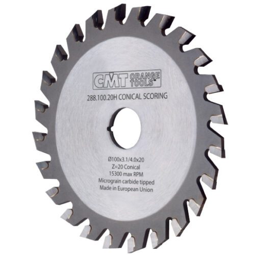 CMT Orange Tools CMT Predrezový kotúč kónický pre CNC stroje - D120x3.4-4.2 d20 Z24 HW C28812024H1