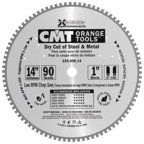 CMT Orange Tools CMT XTreme Pílový kotúč na nerez oceľ - D160x1
