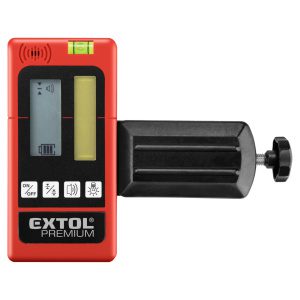 EXTOL PREMIUM Prijímač-detektor laser. lúča