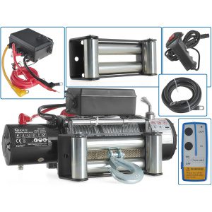 Elektrický lanový navijak 4500 W/12 V