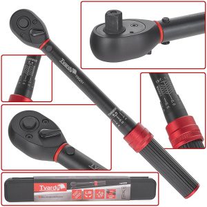 GEKO Momentový kľúč 3/8" 10-60mm TVARDY T00251