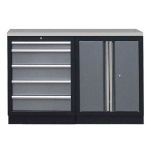 Genborx Sada dielenských skríň PROFI PRESTIGE COMBI 5A 370PRESTIGE5A