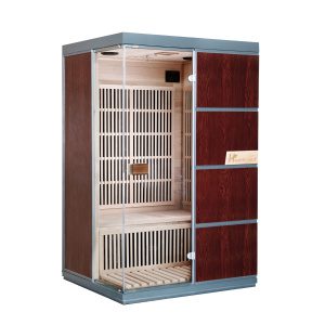 HEALTHLAND Infrasauna DeLuxe 2223 Carbon BT 6420SLPL19B