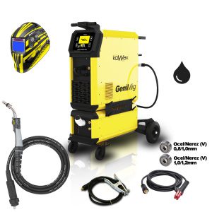 KOWAX GeniMig355DP LCD5 + Vodné chladenie + Kukla + Horák KWXSTGM355DP_S01Q