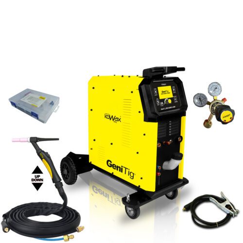 KOWAX GeniTig320 AC/DC LCD5 + Horák TIG18 + Podvozok + Chladič + Redukčný ventil KWXSTGT320ACDC_S07