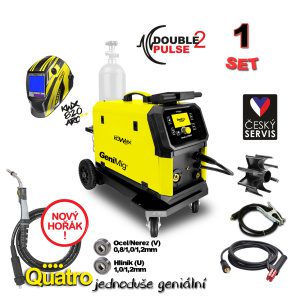 KOWAX Zvárací invertor GeniMig 270DP SET1Q (MIG/MAG/LiftTIG) KWXSTGM270DP_S01Q