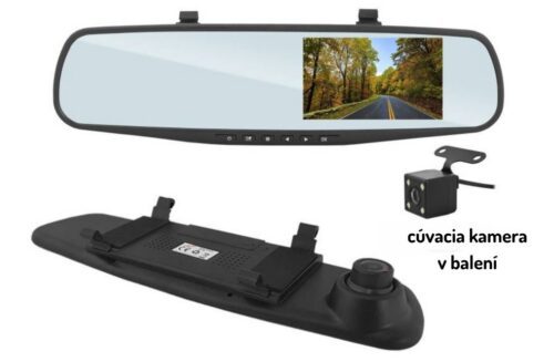 Kamera do auta v zrkadle LTC LXDVR203 – Obrázok 2