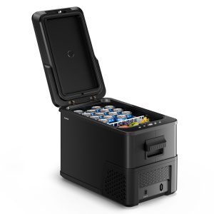 Klarstein Arctiq chladiaci box | S kompresorom | 27 litrov | 36 plechoviek | -20 až 20 °C | Čierny | 60 cm