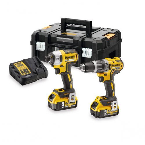 Kombinovaná súprava akumulátorového náradia DeWALT DCK266P2T 18V XR 2x5