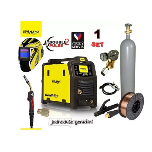 Kowax Genimig 240DP + Horák 4M + Káble 3M + Ventil + Kukla + Drôt + plná Fľaša Co2 KWXSTGM240DP_S01aSVAset2