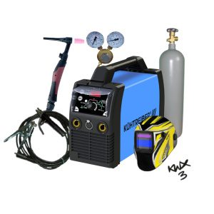 Kühtreiber KITin 190 TIG LA RS + káble 25/5m + kukla + horák TIG + ventil + plná fľaša ARGON 51488set2