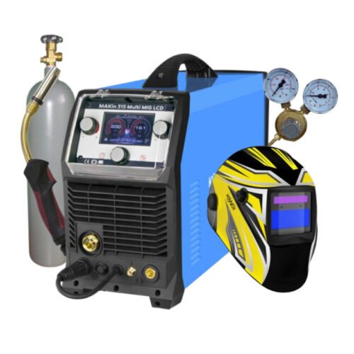 Kühtreiber invertor MAKin 315 Multi MIG LCD + Horák + Kukla + red. Ventil + Plná Co2 Fľaša 068710279set4