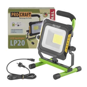 LED reflektor aku/220V Procraft LP20 bez akumulátora a nabíjačky | LP20 LP20