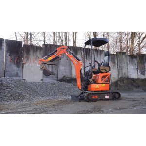 Minibager Baugarden BG1260.12 CX PRO HT Kubota