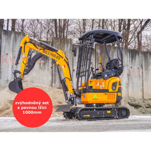 Minibager Baugarden BG1700.01 Kubota
