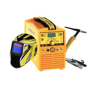 Omicron GAMA 1900L HF - invertorový zvárací zdroj + 25/3m káble + TIG horák 4m + kukla 2610set4