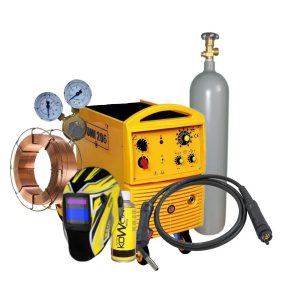 Omicron Zvárací Poloautomat OMI 206i + Horák + Ventil + Kukla + Sprej + Drôt + plná Fľaša CO2 3072set4