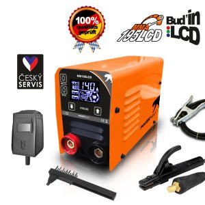 PANTERMAX MMA195LCD invertorová zváračka MMA/TIG + Káble 1.5m + Štít + kefa PMMMA195LCD