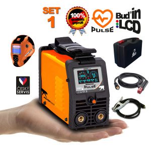 PANTERMAX Pulzný zvárací invertor MMA200pulse SET1 (MMA/TIG) PMMMA200PULSE_S01